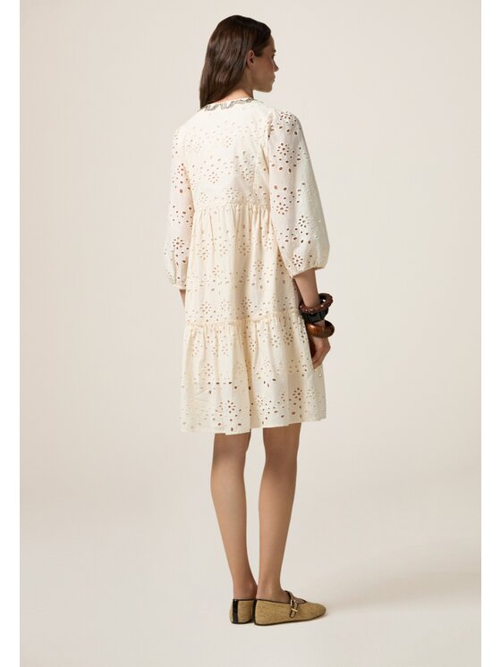 Oltre Oltre Vestito da giorno 7356R004878N002 Écru A-Line Fit