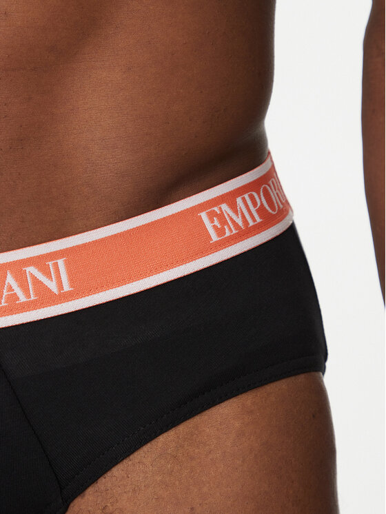 Emporio Armani Underwear Emporio Armani Underwear Σετ σλιπ 3 τμχ. EM000258 AF10779 MC061 Μαύρο