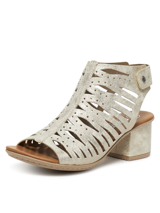 Rieker Rieker Sandale 64676-60 Zlatna