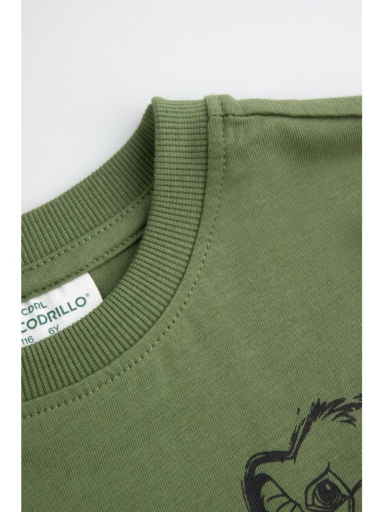 Coccodrillo Coccodrillo T-Shirt ZC5143211LBD-027 Khaki Regular Fit
