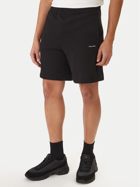 Calvin Klein Calvin Klein Sportshorts Nano Logo LV04LF244G Schwarz Regular Fit