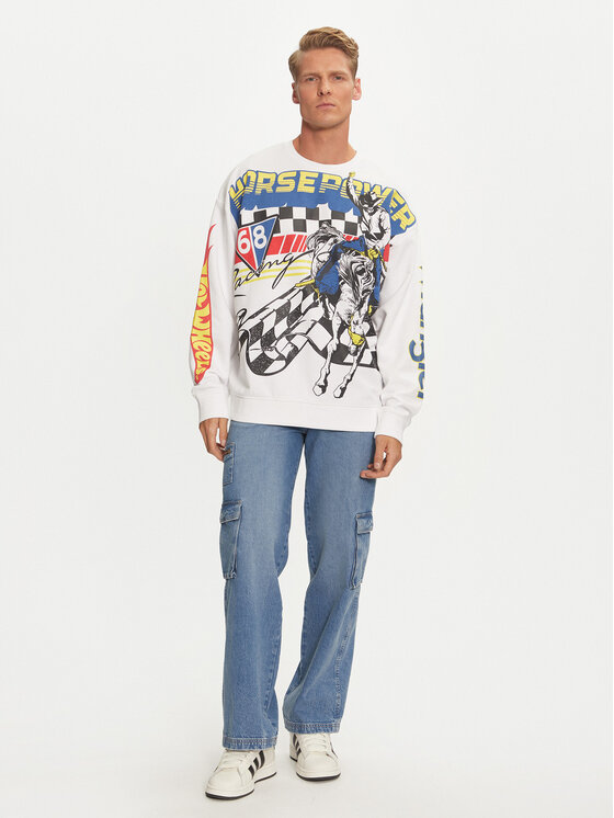 Wrangler Wrangler Bluza Hot Wheels 112357947 Kolorowy Regular Fit