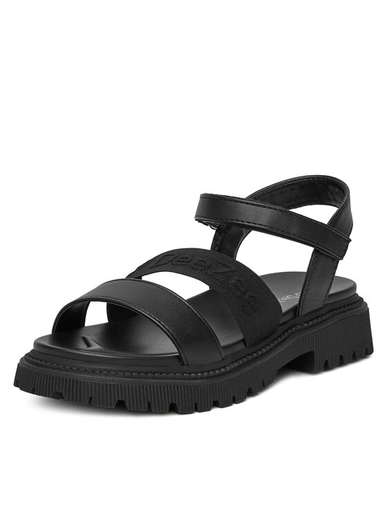 DeeZee DeeZee Sandały CM240807-1 Czarny
