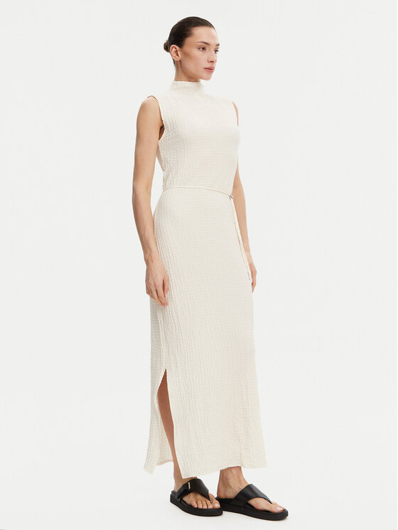 Calvin Klein Rochie de vară Femei, Mărimea: L, Écru, K20K208304