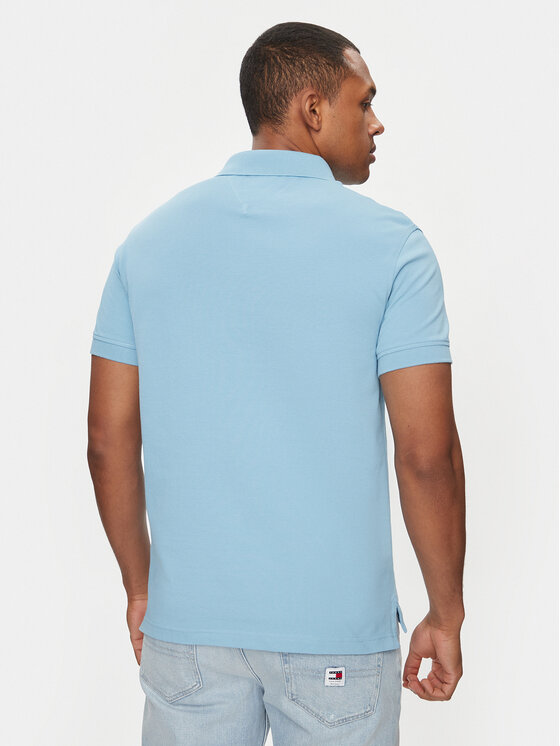 Tommy Hilfiger Tommy Hilfiger Polokošeľa 1985 MW0MW17771 Modrá Slim Fit