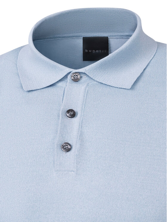 Bugatti Bugatti Tricou polo 7100-75522C Albastru Regular Fit