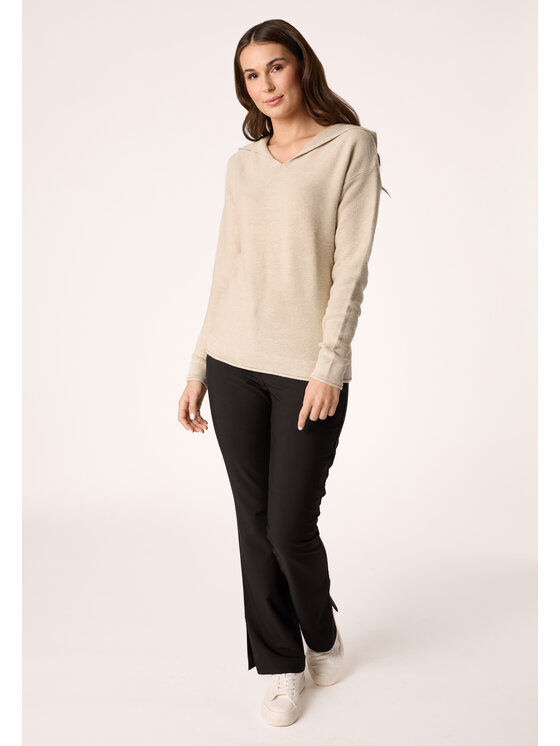 QUIOSQUE QUIOSQUE Sveter QUIOSQUE 6OB001104 Béžová Regular Fit