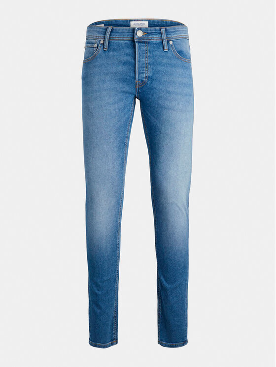 Jack&Jones Junior Jack&Jones Junior Jeans hlače Glenn 12257362 Modra Slim Fit