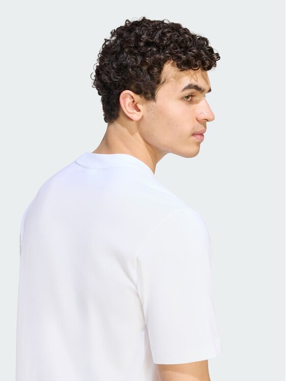 adidas adidas Koszulka techniczna 169217 Biały Regular Fit