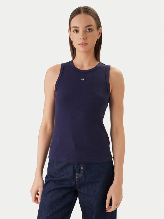 Calvin Klein Jeans Top LV047F232G Violet Slim Fit