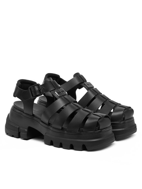 Tommy Jeans Tommy Jeans Sandale EN0EN02751 Negru