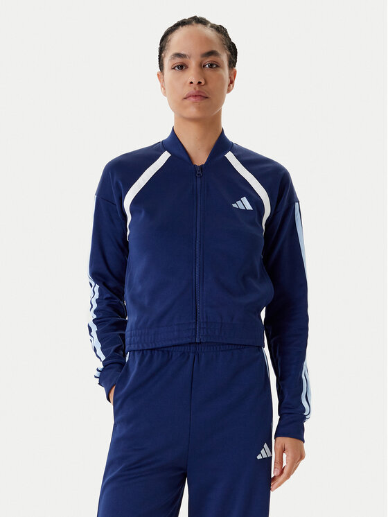adidas adidas Dres Teamsport JD2673 Granatowy Regular Fit