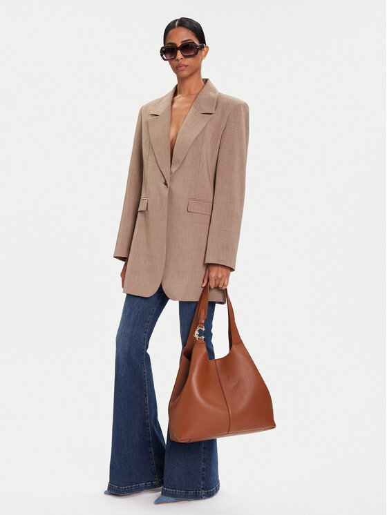 Coccinelle Coccinelle Handtasche SHA Coccinelle C-Easy E1 SHA 11 01 01 Braun