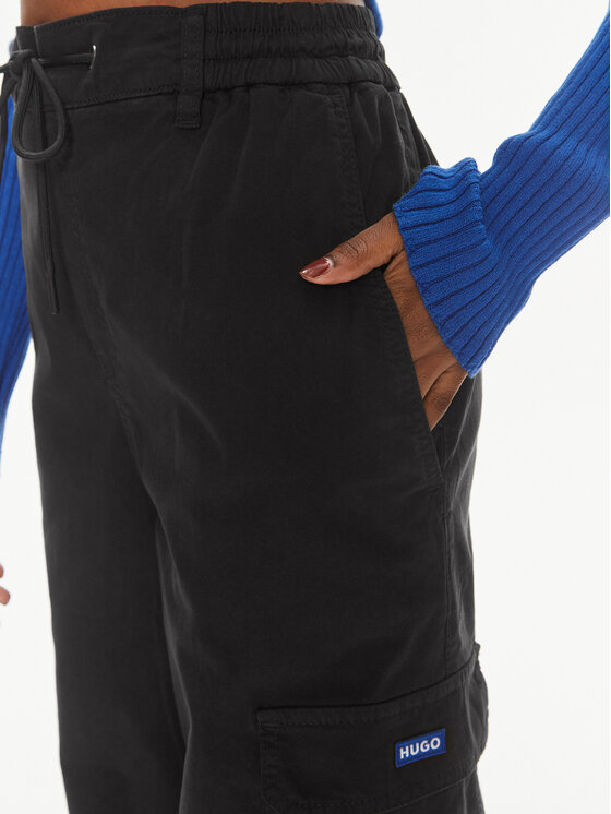 HUGO Hugo Jogger Hisune-1 50511288 Crna Relaxed Fit