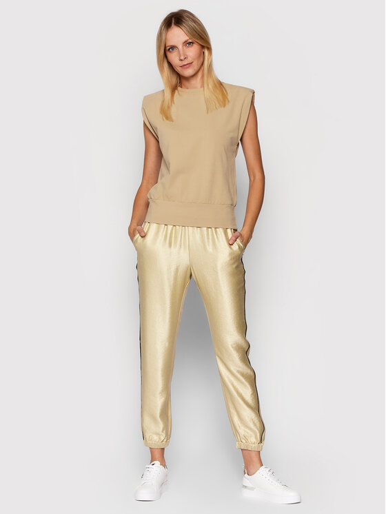 Pantaloni champion donna oro top