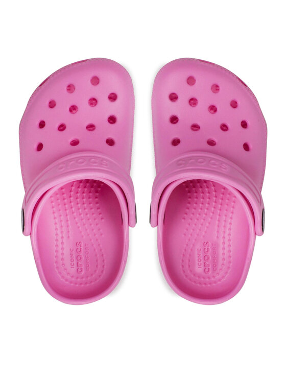 Crocs Crocs Klapki Classic Clog T 206990 Różowy