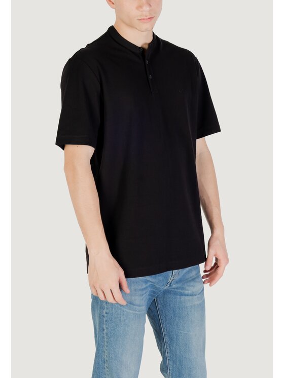 Armani Exchange Armani Exchange Polo XM000740 AF13030 Nero Casual Fit
