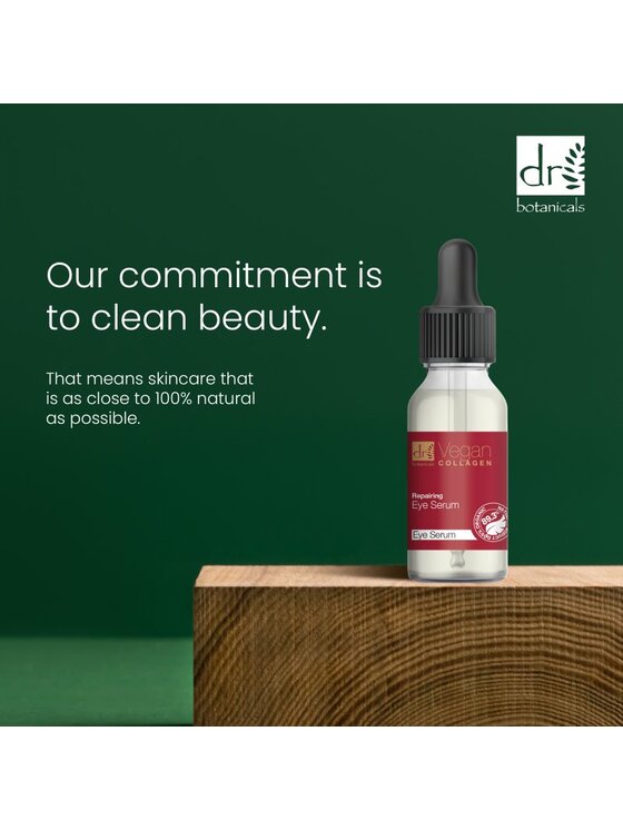 Dr Botanicals Dr Botanicals Weganiczne serum naprawcze do oczu z kolagenem Serum