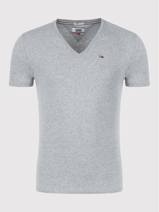Férfi Póló Tommy Jeans, Méret: XXS, Szürke, DM0DM04410