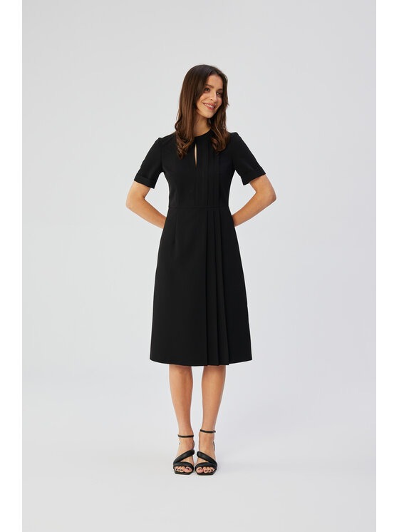 Stylove Stylove Večerní šaty S361 Černá Comfortable Fit