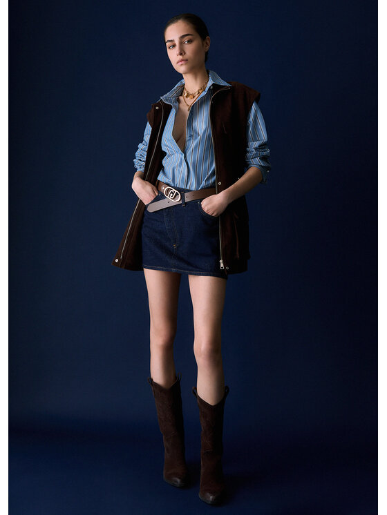 Liu Jo Liu Jo Gonna di jeans UF6214D485477000 Azzurro chiaro Regular Fit