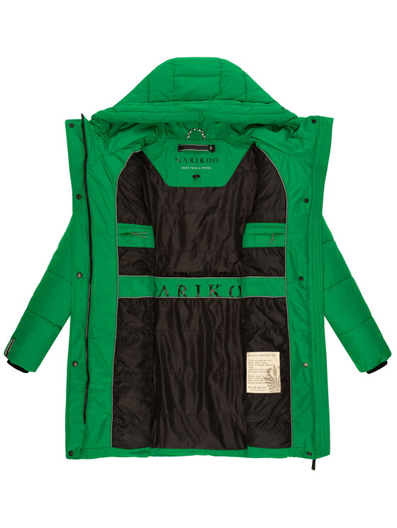 Marikoo Marikoo Kurtka zimowa Karumikoo XVI Zielony Regular Fit