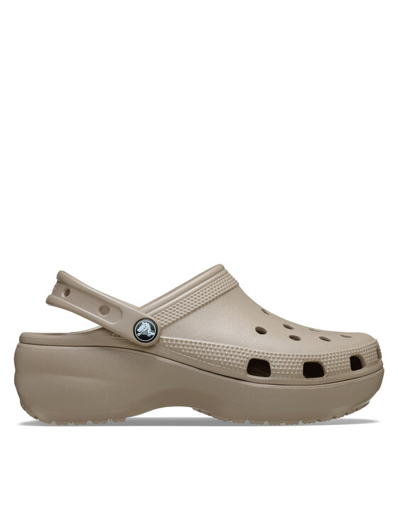 Crocs Crocs Natikače Classic Platform Clog 206750 Bež