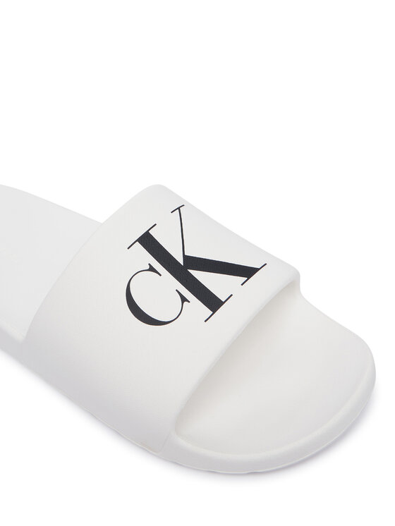 Calvin Klein Calvin Klein Natikače 3 Slide Molded Eva HM0HM02335 Bijela