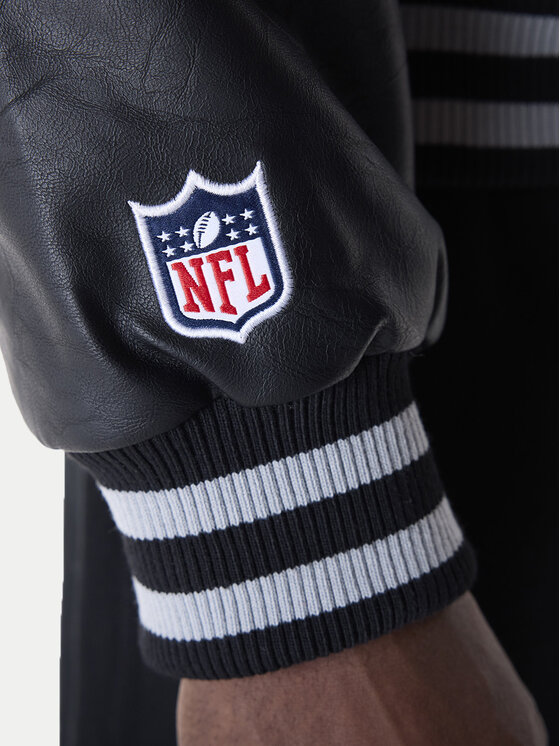 New Era New Era Bundy bomber New Era NFL Las Vegas Raiders Varsity 60596371 Čierna Regular Fit