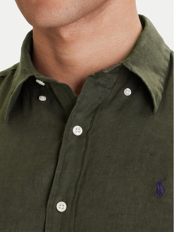 Polo Ralph Lauren Polo Ralph Lauren Camicia 710966294508 Verde Regular Fit
