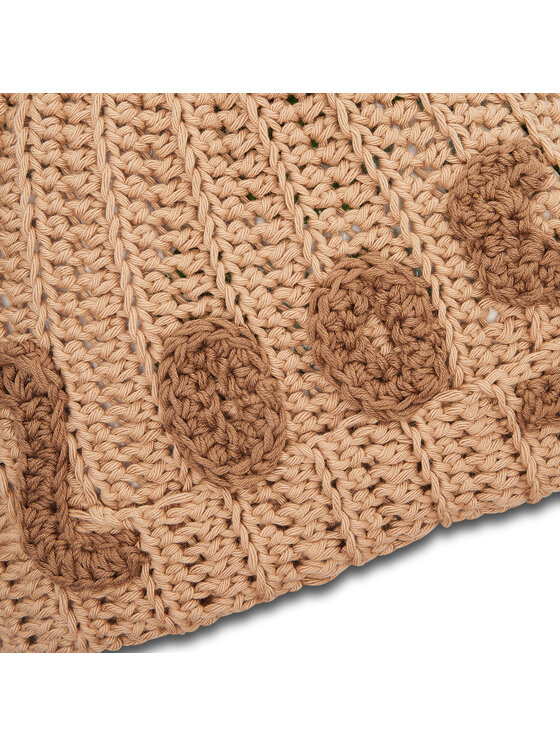 2005 2005 Шапка Crocheted Бежов