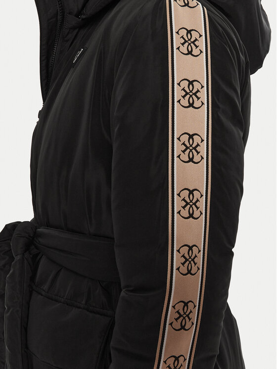 Guess Guess Демісезонна куртка V4BL07 WGMX2 Чорний Regular Fit