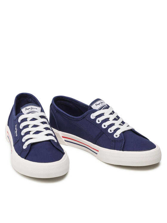 Pepe Jeans Pepe Jeans Tenisice Brady W Basic PLS31287 Tamnoplava