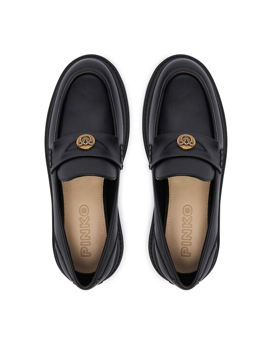 PINKO PINKO Loafersy Mia 24 SD0403 P001 Černá
