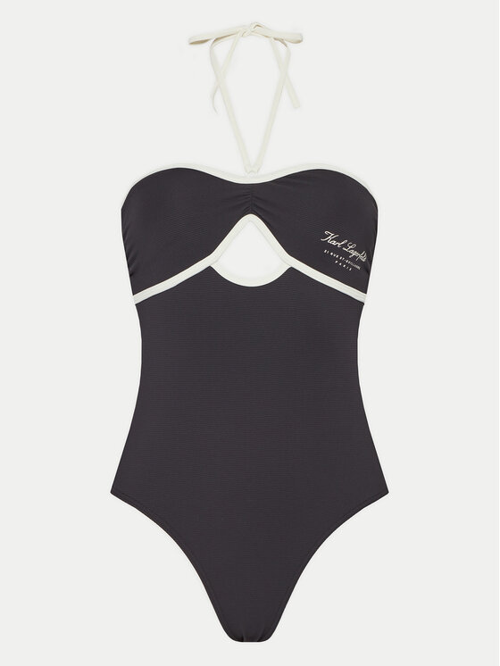 KARL LAGERFELD KARL LAGERFELD Bikiny A1W46031 Čierna
