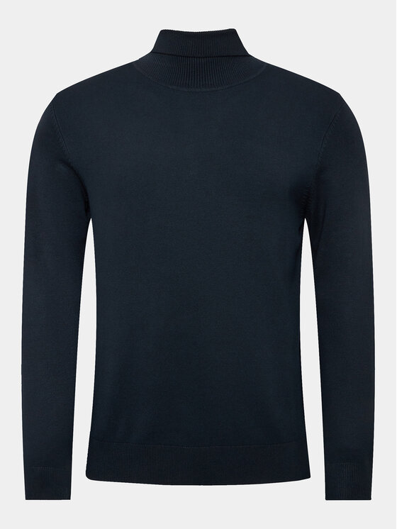 Lindbergh Rolák 30-80094 Tmavomodrá Slim Fit