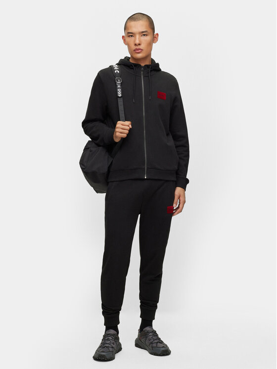 HUGO Hugo Bluza Daple_V 50501016 Czarny Regular Fit