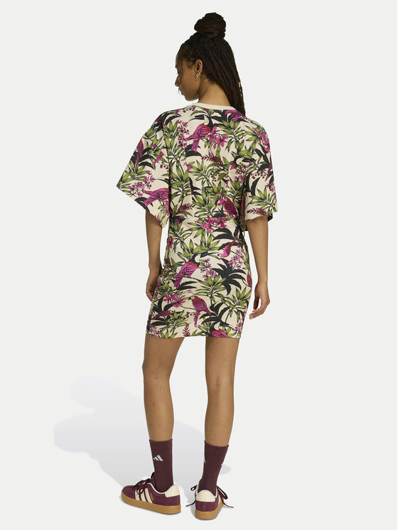 adidas adidas Vsakodnevna obleka Farm Rio KD2193 Pisana Oversize