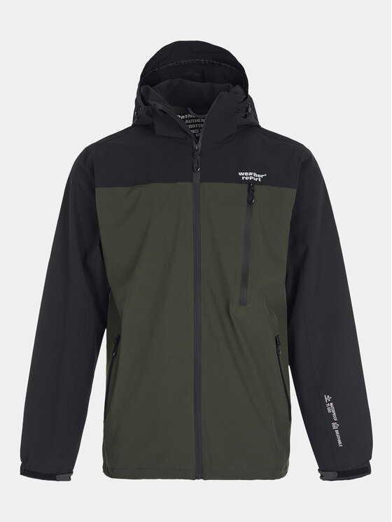 Weather Report Weather Report Regenjacke Delton WR201566 Grün Regular Fit