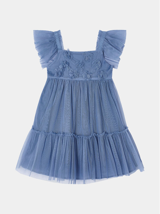 Mayoral Mayoral Elegantes Kleid 3929 Dunkelblau Regular Fit