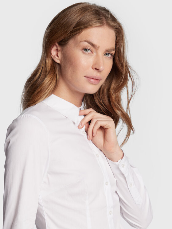 ICHI ICHI Camicia Dima 102533 Bianco Classic Fit