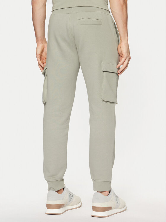 Guess Guess Pantaloni da tuta Z4YB08 K9V31 Verde Regular Fit