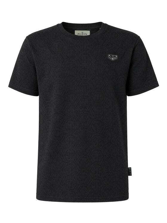 PHILIPP PLEIN PHILIPP PLEIN Tričko 31667 Čierna Regular Fit