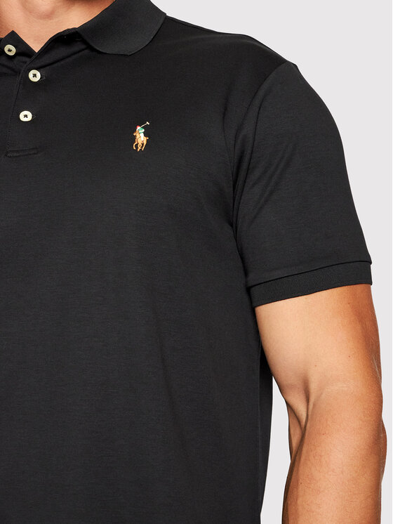 Polo Ralph Lauren Polo Ralph Lauren Tricou polo Ssl 710713130001 Negru Slim Fit