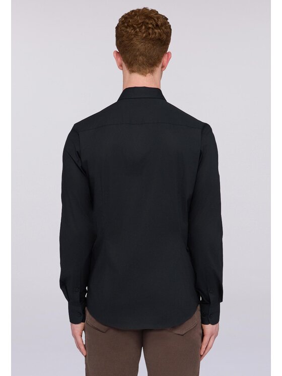 Trussardi Trussardi Camicia 5004N000006N033 Nero Regular Fit
