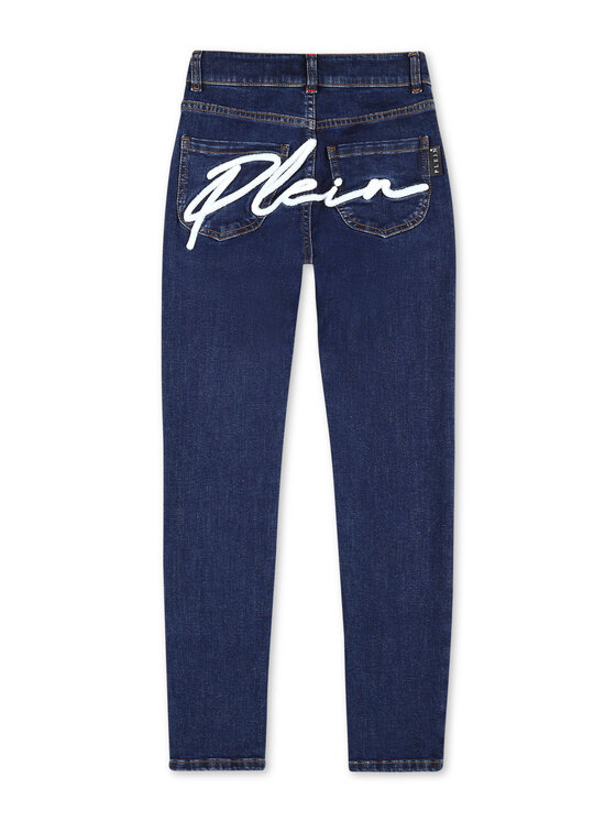 PHILIPP PLEIN PHILIPP PLEIN Jeansy 1645 Błękitny Straight Fit