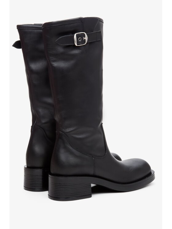 Estro Estro Členková obuv ER00113611 Čierna