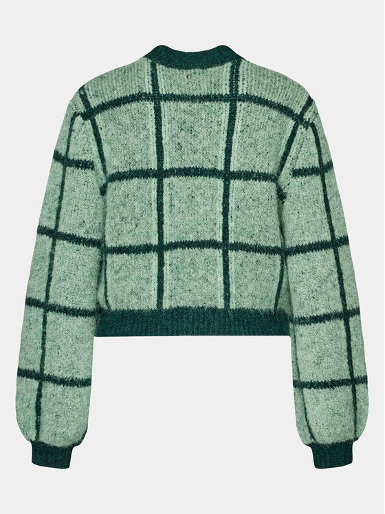 Guess Guess Maglione Nadia W3BR78 Z3BP0 Verde Regular Fit