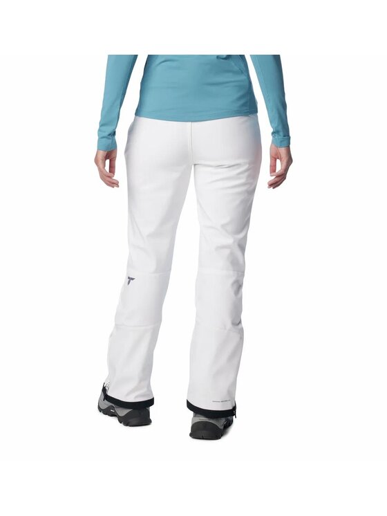 Columbia Columbia Spodnie narciarskie 205670 Biały Regular Fit