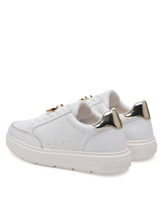 LOVE MOSCHINO LOVE MOSCHINO Sneakersy JA15214G1MIA610A Biały